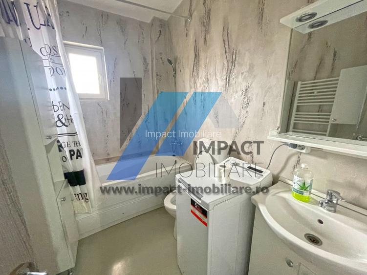 2 camere, mobilate si utilate, 55mp, bloc nou, parter, modern, centrala termica - 8