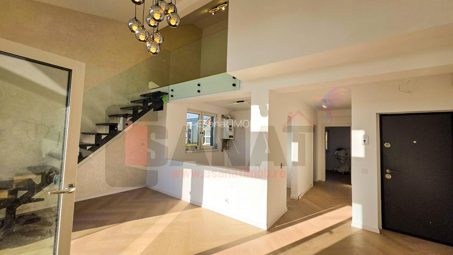 Penthouse NOU pe 2 nivele, Panoramic, DaVinci Residence, 90mp |VIDEO - 11