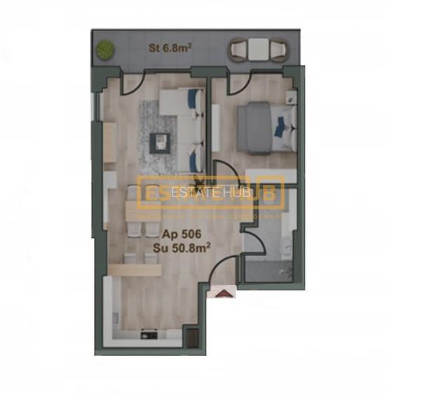 Apartament 2 camere | M-Avenue Gheorgheni | Comision 0% - 2