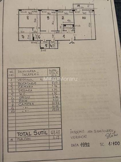 Proprietar 3 camere mobilat si utilat Turda / Ion Mihalache vedere spate - 5