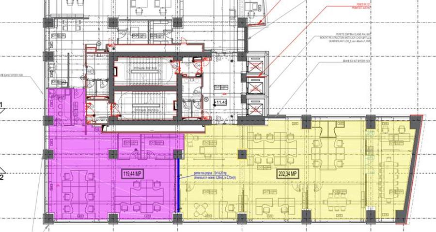 Spatii de birouri in Rosetti Tower - de la 50 mp - 17