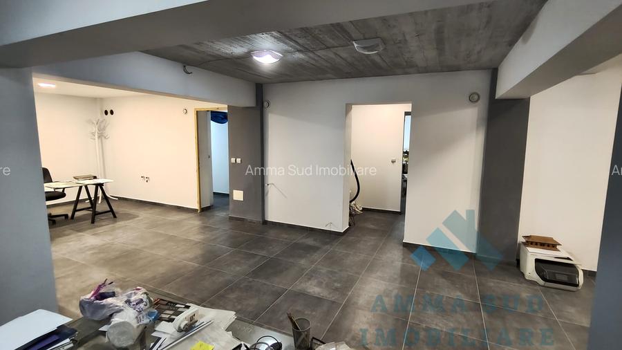 Spatiu comercial / birouri - subsol - 128.6 mp utili - 3 locuri parcare - 6