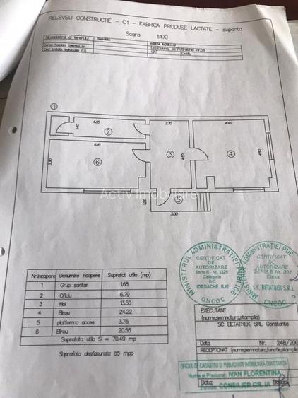 HALA ideala pentru PRODUCTIE ALIMENTARA, Poiana, Ovidiu – 827 mp, teren 4066 mp - 39