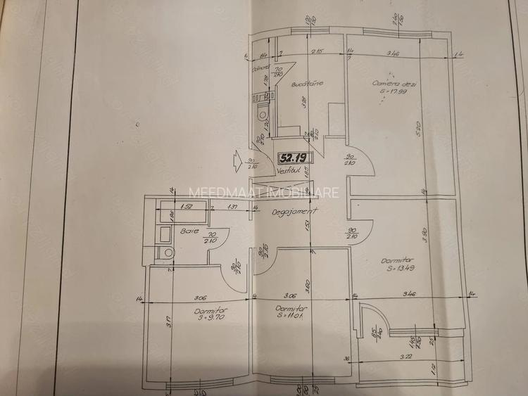 Apartament cu 4 camere situat în zona Brâncoveanu, Budimex! - 8