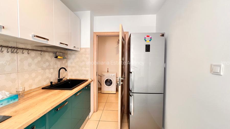 Apartament 3 camere 1 Decembrie, 3 minute de metrou, mobilat si utilat modern - 13