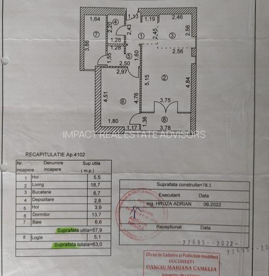 2 camere| WIN HERASTRAU| PARCARE - 1
