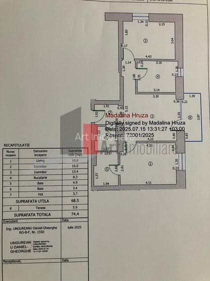 Vanzare apartament 3 camere mobilat utilat Novum 56 Gorjului Lujerului Militari - 13