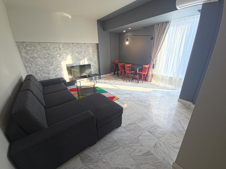 Bulevardul Mamaia – 2 camere  mobilat modern bloc nou termen lung - 11