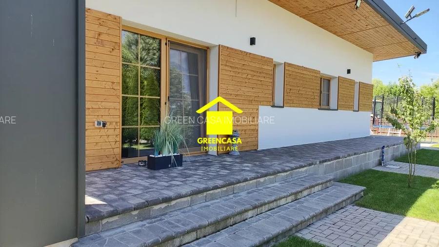 Casa individuala pe un nivel, 4 camere, teren 393mp, Gilau - 2