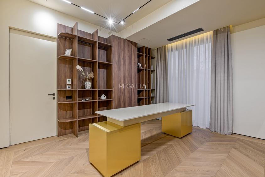 Vila moderna de vanzare 6 camere Pipera-Jolie Ville, complex inchis , nou - 8