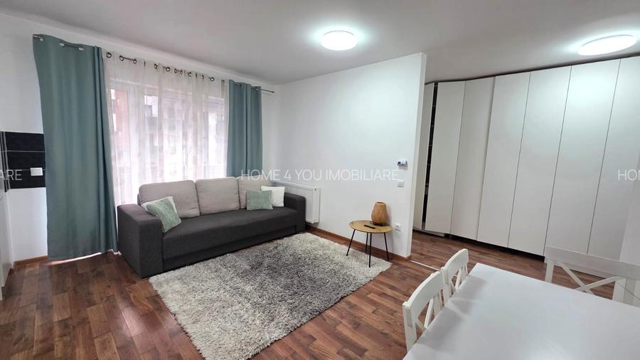 Studio Avantgarden | 45 mp | Mobilat | Baie cu geam | Parcare + boxă incluse - 4