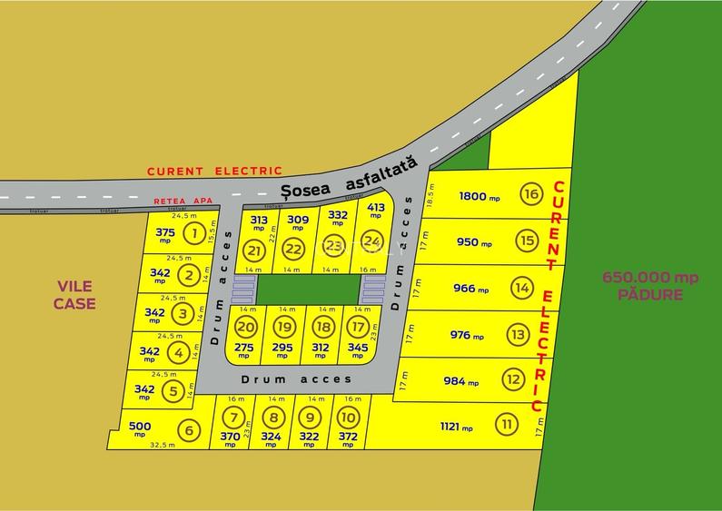 PROMOTIE! Loturi Valea Calugareasca langa padure,utilitati. RATE! PUZ FINALIZAT - 5