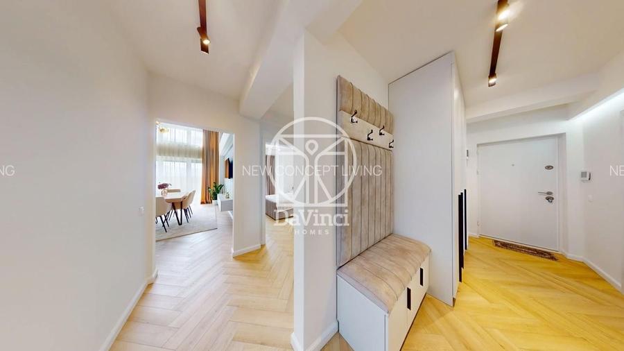 - Penthouse 5 camere - 3 bai - 131.17 mp utili - mobilat si utilat - 20