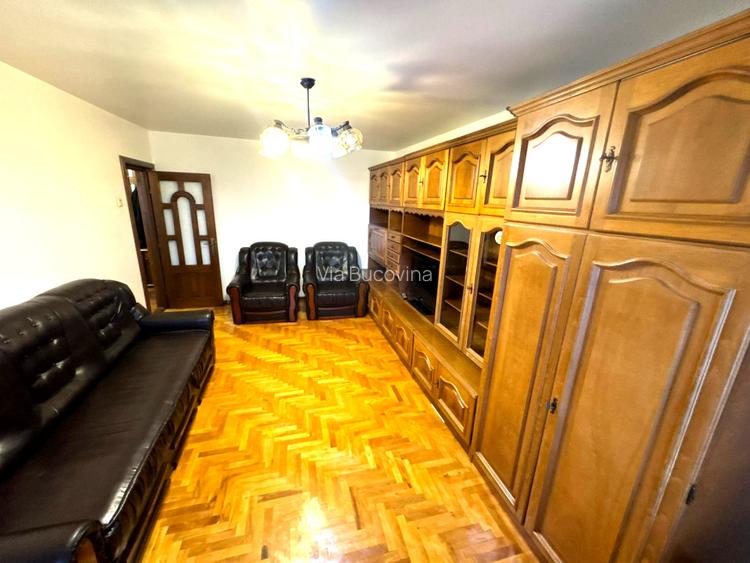 Vanzare apartament Obcini 3 cam. mobilat, utilat, 2 balcoane inchiriabil imediat - 4