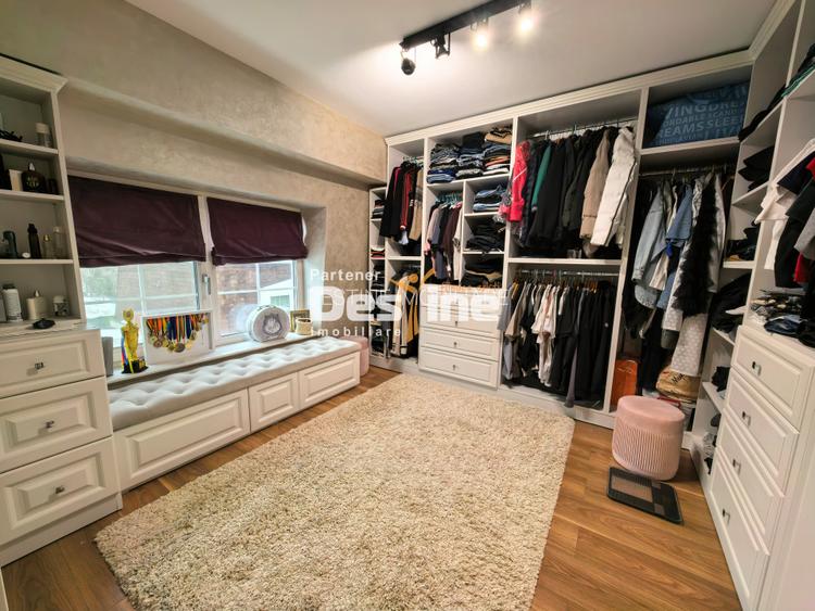 Duplex model Britanic cu 7 camere 160 mp D+P+1+M mobilat si utilat modern Copou - 9