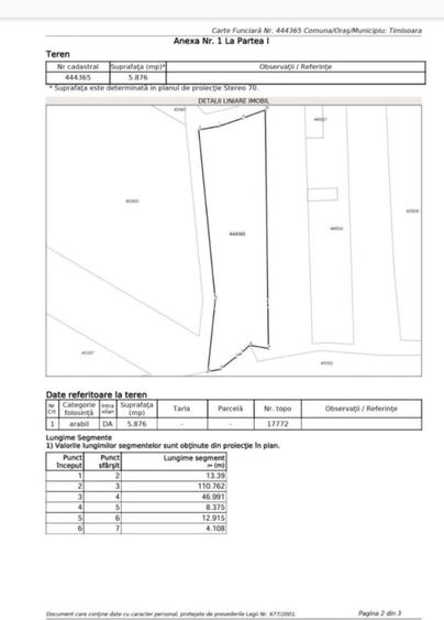5876 MP , RONAT , TEREN INTRAVILAN - 4