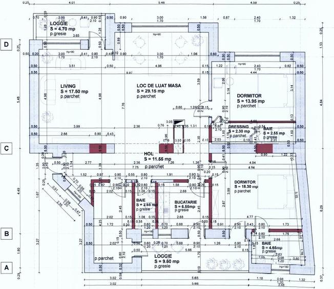 Apartament superb, 4 camere, 122mp,  B-dul Eroilor, Central - 7