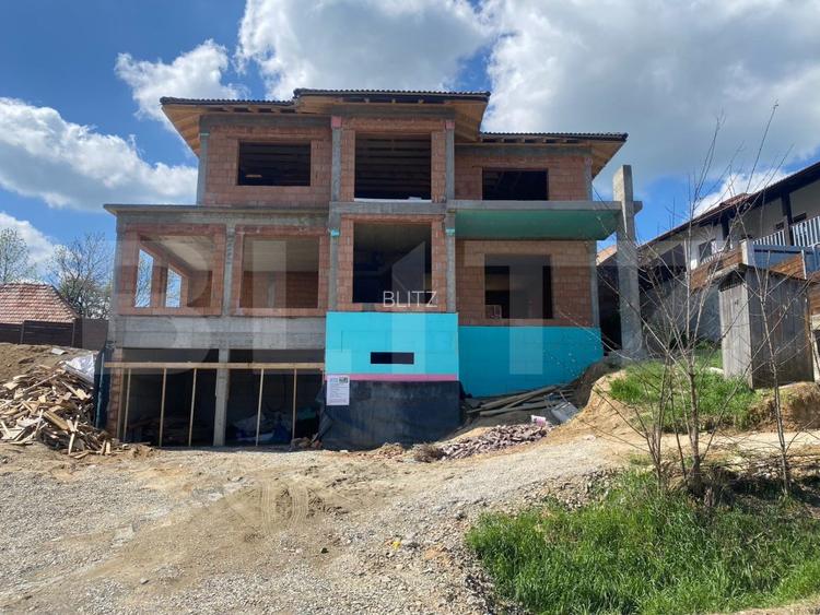 Casa 320 mp, teren 700mp, Feleacu, constructie high-end view spre oras - 5