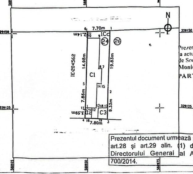 Teren cu casa de vanzare CURTE PROPRlE lângă Parcul Circului Tei COMISION 0% - 2