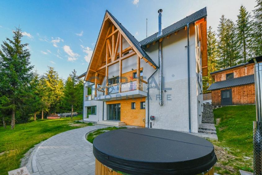 Pensiune de lux, 8 dormitoare D+P+M+P, teren 2200 mp, Statiunea Muntele Baisorii - 7