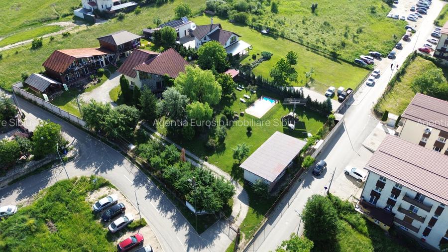 Pensiune si casa de locuit cu 3200 mp teren in Sibiu cartier Gusterita - 4