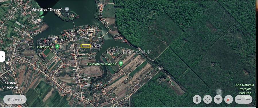 Super oferta ! Silistea Snagovului, langa lac, 6.083 mp. teren construibil - 2