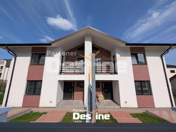 Duplex Modern P+1+M 150 mpU 4 camere curte pavată 300m față de Șos. Voinești - 2