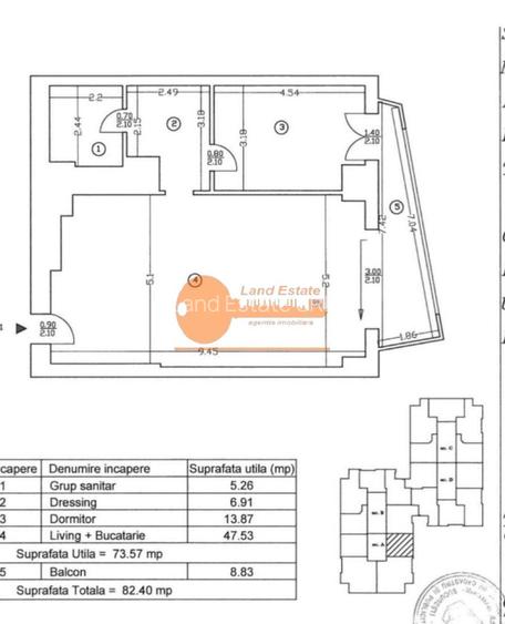 2 camere Upground Pipera ( parcare ) - 6