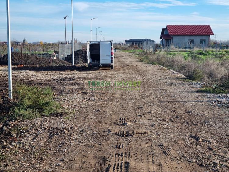 DN4 Popești -Frumușani -  Vânzare teren 500 mp - 3