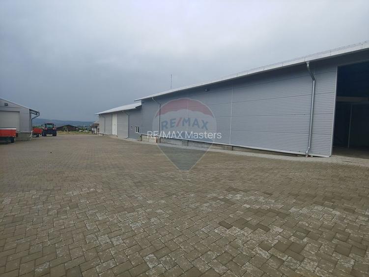 Spațiu industrial-depozit de 1120mp de închiriat în Dumbrăveni, SV - 34