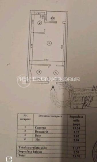 Garsonieră cu centrală proprie 24mp - Alexandru cel Bun - 7