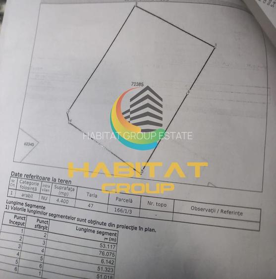 Teren 500 mp Domnesti Dumbraveni 19 M Deschidere Ideal Case-Vile - 2