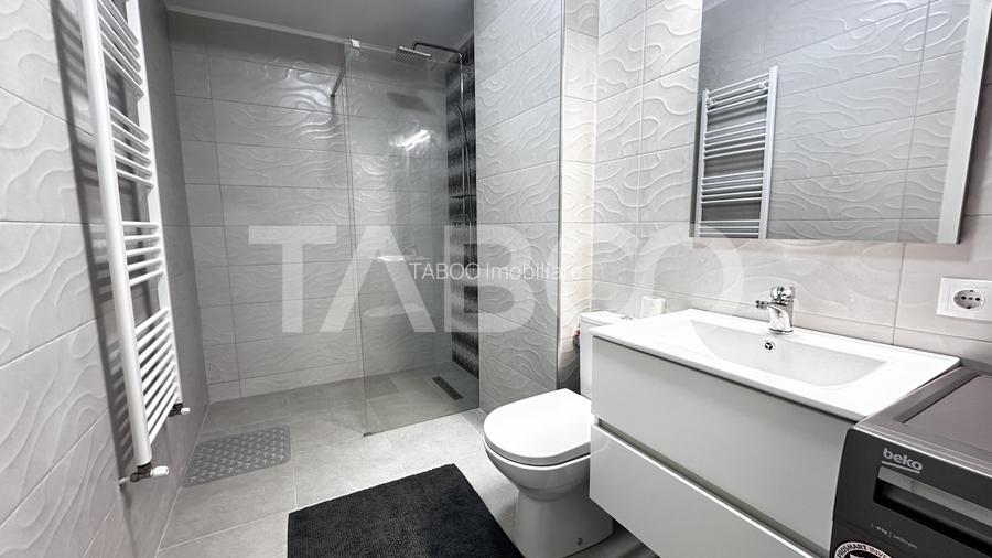 Apartament mobilat utilat 2 camere parcare prima inchiriere Selimbar - 5