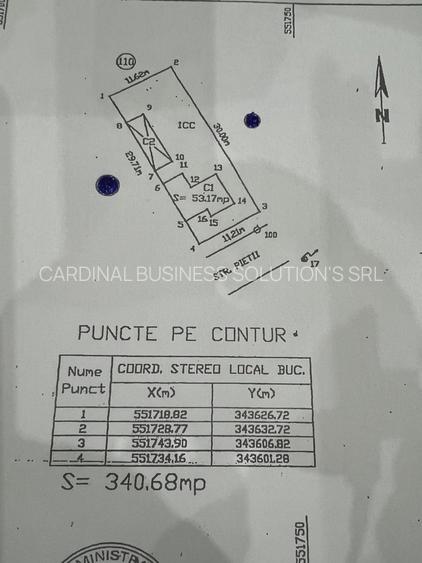 Bucurestii- Noi - zona Bazilescu, str. Pietei - 1