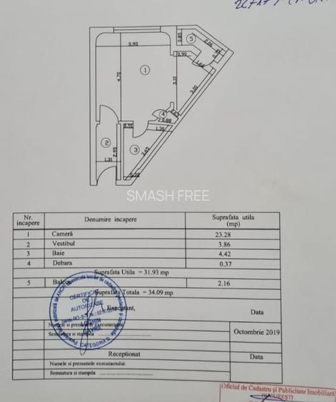 Garsoniera splendida in zona Dacia - piata Gemeni - 10