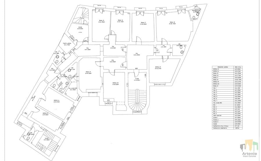 Pache Protopopescu/ 277 mp/ 12 birouri/ It /Creatie/ Reprezentanta - 19