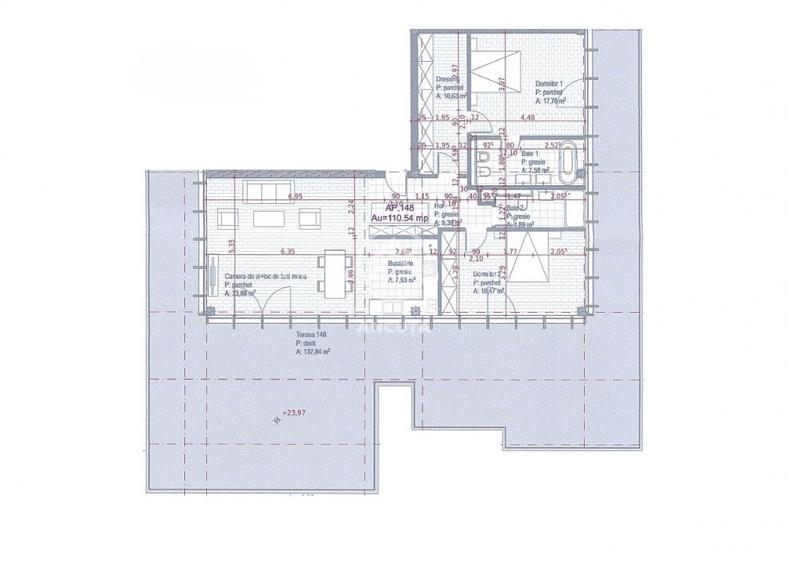 Penthouse in Sopor | de vanzare | 110 mp + 138 terasa | semifinisat - 7