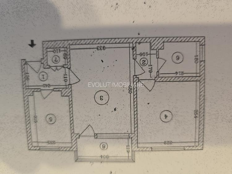 City Park Mall 2 camere semi centrala etaj 1 - 2