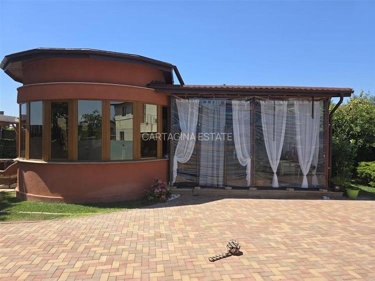 Vila eleganta S+P+1+M - Pipera   Drumul negru   1170mp teren - 6