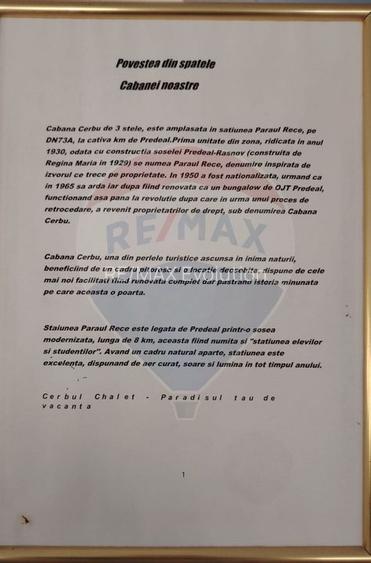 HOTEL "CERBUL CHALET" de vânzare/ zona Râsnov-Pârâul Rece - 20