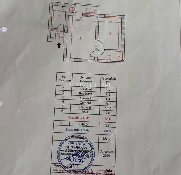 De vanzare Apartament 2 camere, Compozitori, Floreasca, Parc - 12