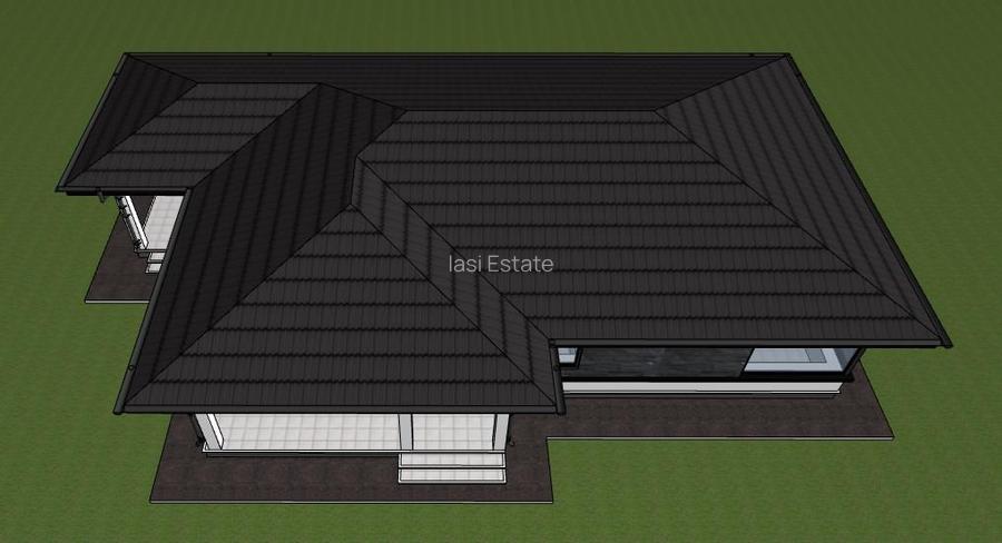 Valea Lupului CASA PARTER 4cam sc=115mp TEREN 380mp toate utilitatile - 11