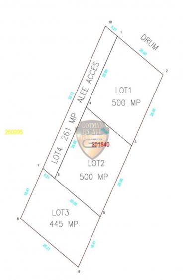 Teren intravilan 1445 mp – zona Boreal, Kaufland – parcelabil  - 6