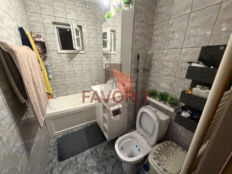 Mobilat si utilat. Bloc izolat. 2 camere modificat in 3 camere - 12