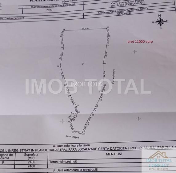 Terenuri Stalpeni, sat Pitigaia , pretabile case de vacanta, cabane etc. - 3