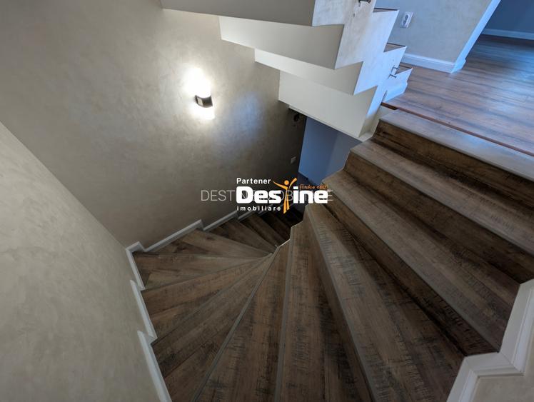 Casa design Nordic D+P+1+POD stil Scandinav 160 mpU si 800 mp teren Rond Bucium - 14