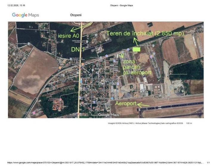 2850 mp teren de inchiriat, Otopeni, Dr. Garii Balotesti (zona Ferme - aeroport) - 11