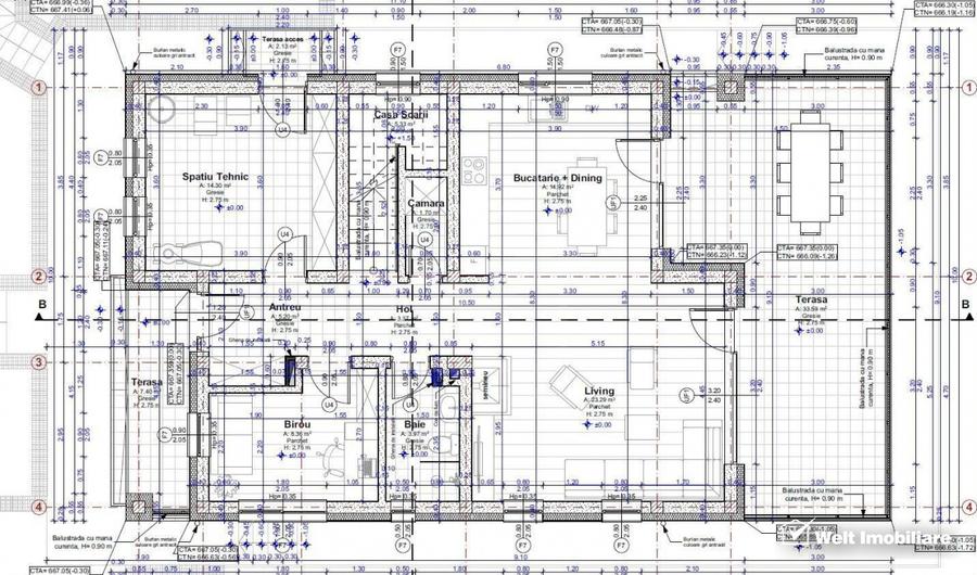 Casa individuala P+E+M pe teren 900mp, view si liniste in Salicea