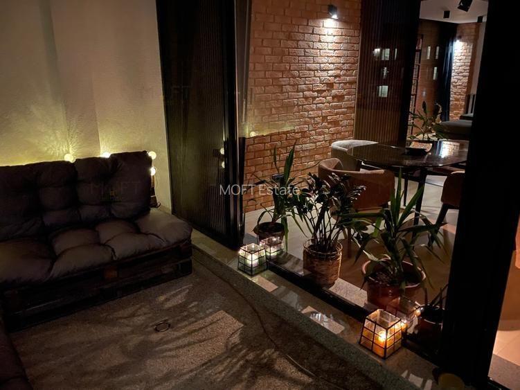 Apartament design industrial, terasă și parcare – zona Polonă - 11