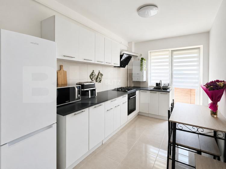 Apartament 2 camere decomandat, mobilat premium, bloc nou 2025, Sânpetru - 8
